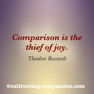 How comparison hurts you