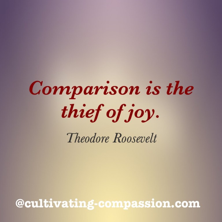 How comparison hurts you